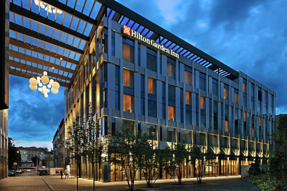 Hilton Garden Inn Vilnius City Centre hotel exterior, Vilnius