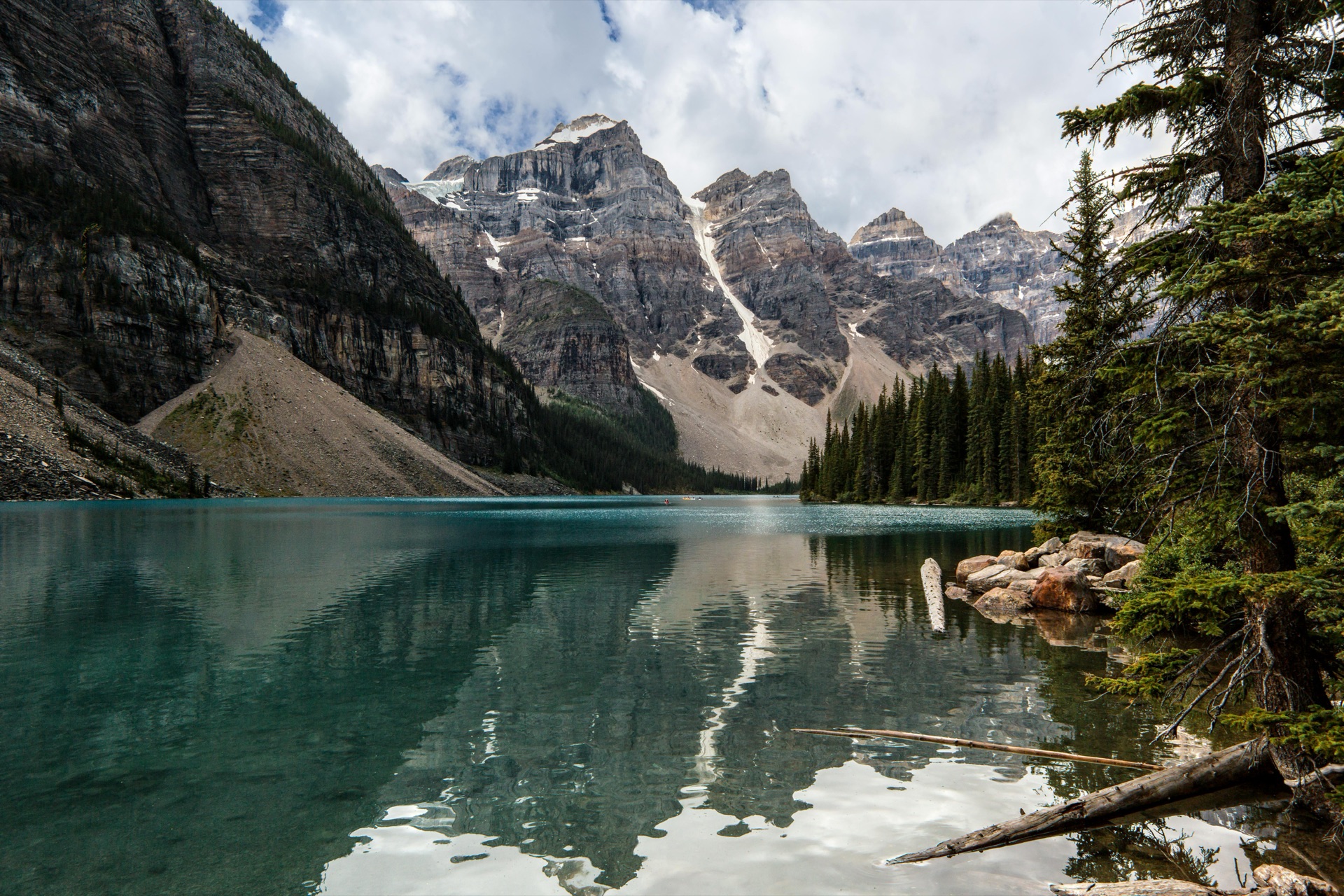 Banff National Park mountain range, Alberta, Canada